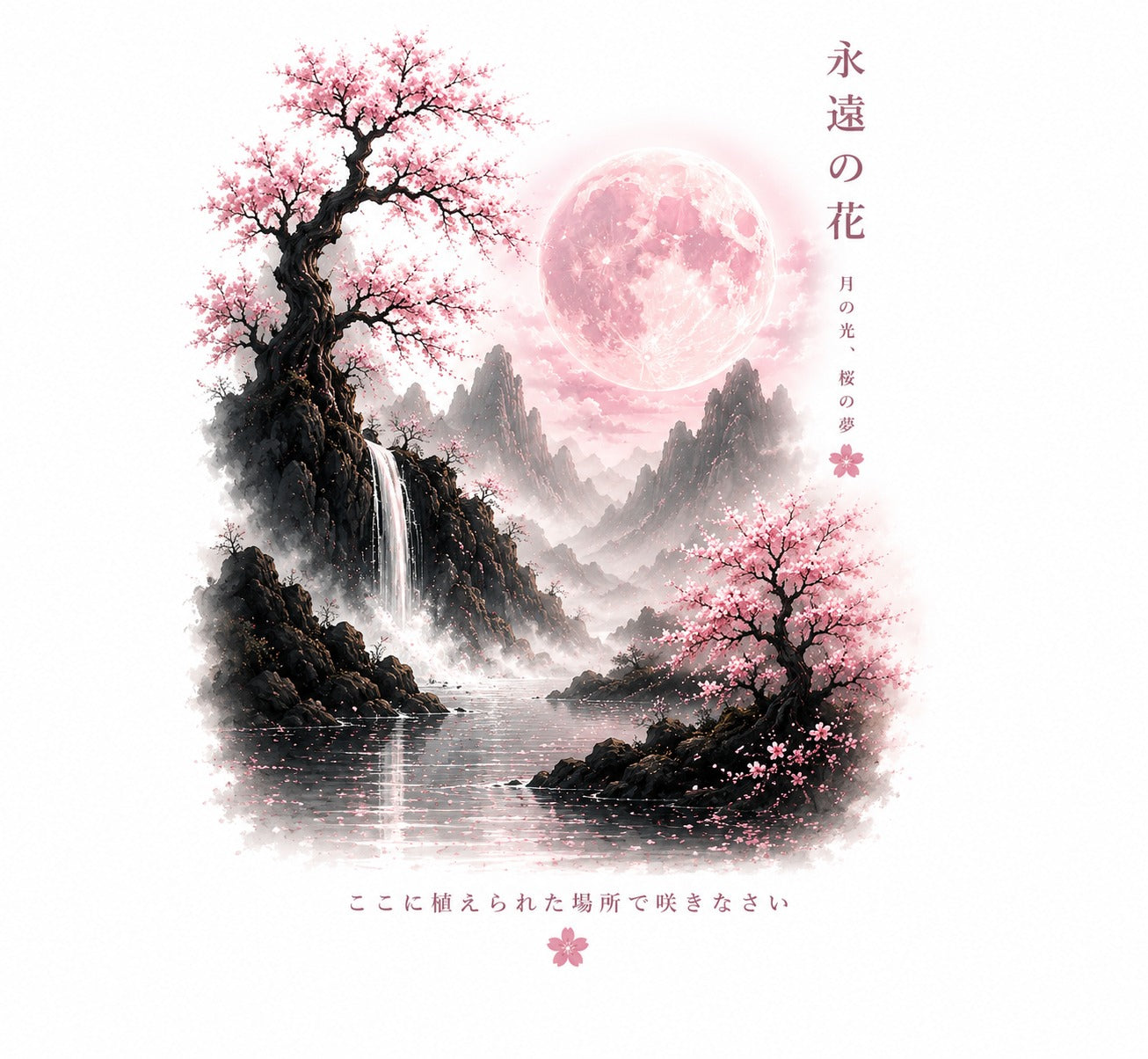 CHERRY MOON 桜色