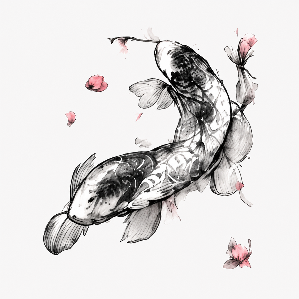 Sakura Eclipse   桜鯉
